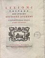 Averani, Giuseppe – Lezioni toscane, 1746 – BEIC 12845009
