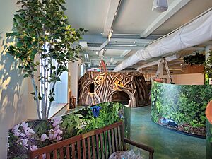 Beaver Lodge (Woods exhibit)