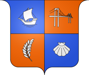 Blason ville fr Lormont (Gironde)