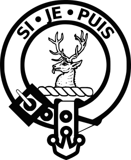 Clan member crest badge - Clan Colquhoun.svg