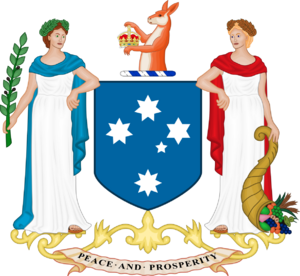 Coat of Arms of Victoria 1910-1974