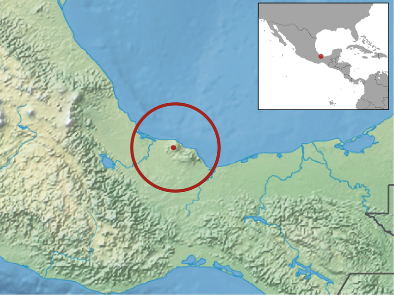 Cryptotis nelsoni distribution