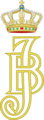 Dual Cypher of Queen Juliana and Prince Bernhard of the Netherlands