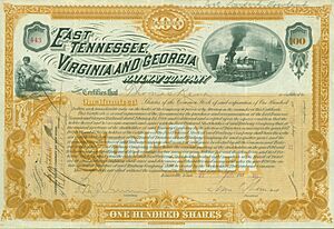 East Tennessee, Virginia and Georgia RW 1886