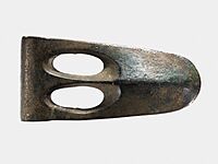Egyptian duckbill-shaped axe blade of Syro-Palestinian type 1981-1550 BCE