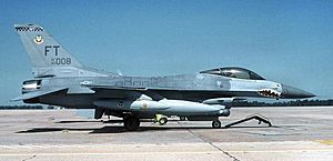 F-16C of the 74th Fighter Squadron (Pope AFB, North Carolina)