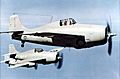 F4F-3 Wildcats of VF-5 in flight c1941