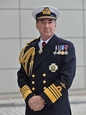 First Sea Lord Admiral Sir George Zambellas KCB DSC ADC MOD 45155508