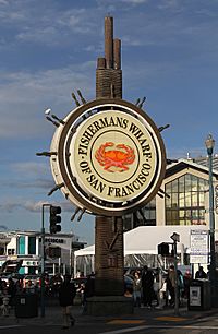 Fisherman's Wharf sign