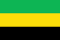 Flag of El Cantón de San Pablo (Chocó)