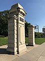 Former entrance markers for Druid Hill Park, W. North Avenue and Mount Royal Avenue, Baltimore, MD (36604449594)