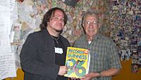 Founder of Heladería Coromoto, with Guinness Book