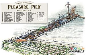 Galveston Island Historic Pleasure Pier - concept