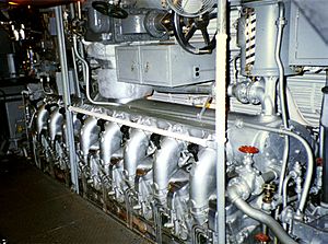 General Motors Model 16-248 V16 diesel engine