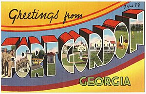 Greetings from Fort Gordon Georgia (8367049561)