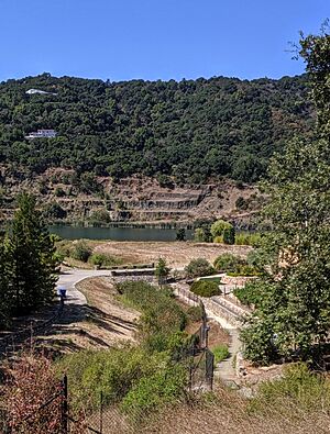 Hale Creek outflow of Neary Quarry