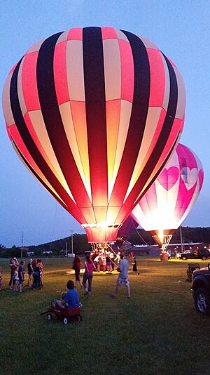 Hot Air Baloons, Wellsville, NY