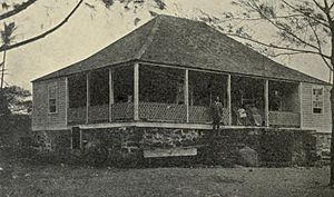 House at Kaimu, Hawaii, in 1888