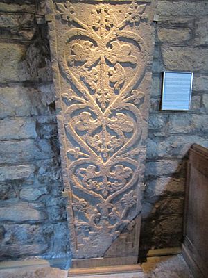 Husaby Church 2013 11th century Tree of Life sculpture