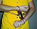 Inmate in high security restraints (4)
