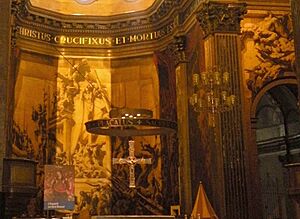 J. M. Sert, Catedral de Vic, interior, absis