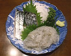 Japanese raw whitebait and shimesaba 2014