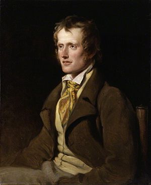 John Clare by William Hilton,oil on canvas, 1820