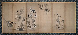 Kanō Naonobu (17th century) The Four Sages of Mount Shang