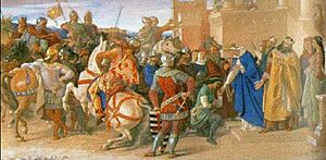 Knights departing william dyce