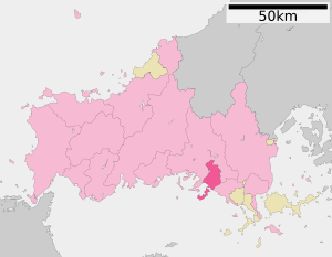 Location of Kudamatsu