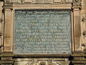 Leiden Stadhuis plaque 2