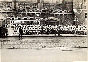 Lincoln jubilee album - 50th anniversary of our emancipation, held in Chicago August 22d to September 16th, 1915 (1915) (14595575008)