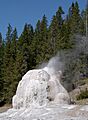 Lone Star Geyser pre-eruptive phase 20080812