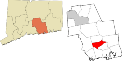 Deep River's location within the Lower Connecticut River Valley Planning Region and the state of Connecticut