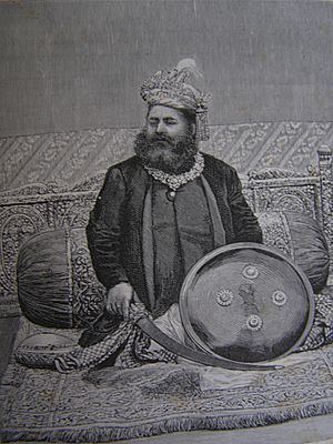Maharaja Lakshmeshwar Singh, 1888