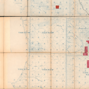 Map excerpt of south Mendocino County, California coast, ca. 1896