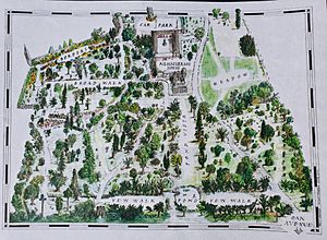 Map of Kilmacurragh National Botanical Gardens