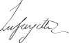 Marquis de La Fayette Signature.svg