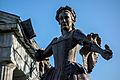 Mercy Otis Warren bronze statue at Barnstable County Courthouse