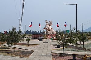Monument to the Chilean Huaso