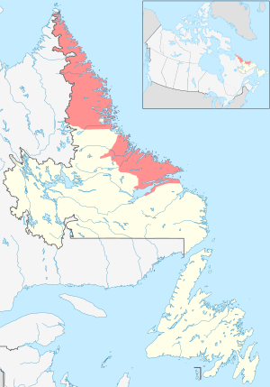 Nunatsiavut in Newfoundland and Labrador