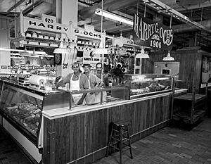 Ochs meat stand