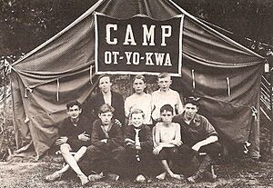 Old Camp Fitch Tent