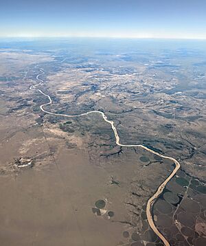 Orange River near Oranjerivier
