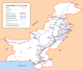 Pakistan Railways Network Map