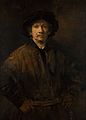 Rembrandt Harmenszoon van Rijn - Large Self-Portrait - Google Art Project