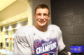 Rob Gronkowski after winning Super Bowl LIII, February 2019