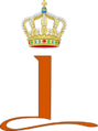 Royal Monogram of Princess Laurentien of the Netherlands