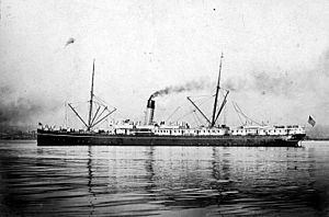 SS Victoria Side View