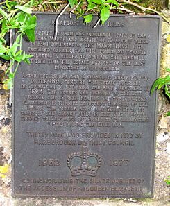 Silver Jubilee Commemoration sign - geograph.org.uk - 224702